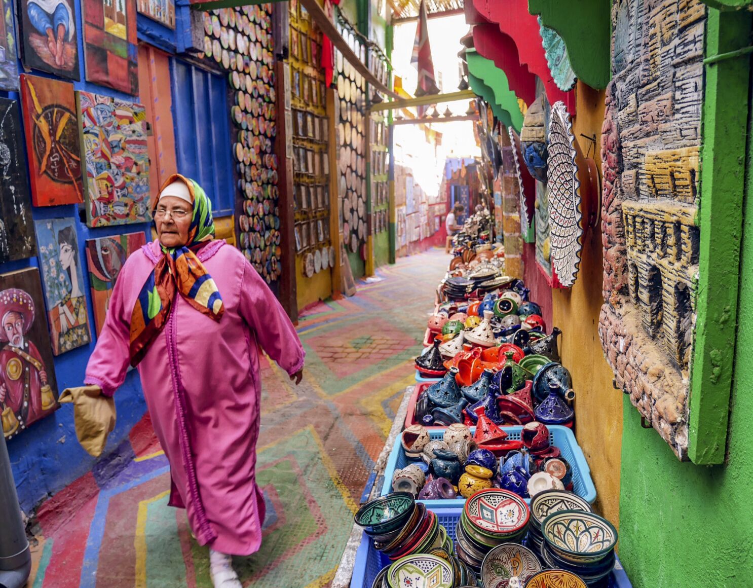 In Morocco, oasis amid the bedlam of the ancient medina - Los Angeles