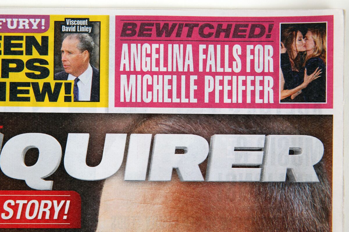 Angelina Falls for Michelle Pfeiffer