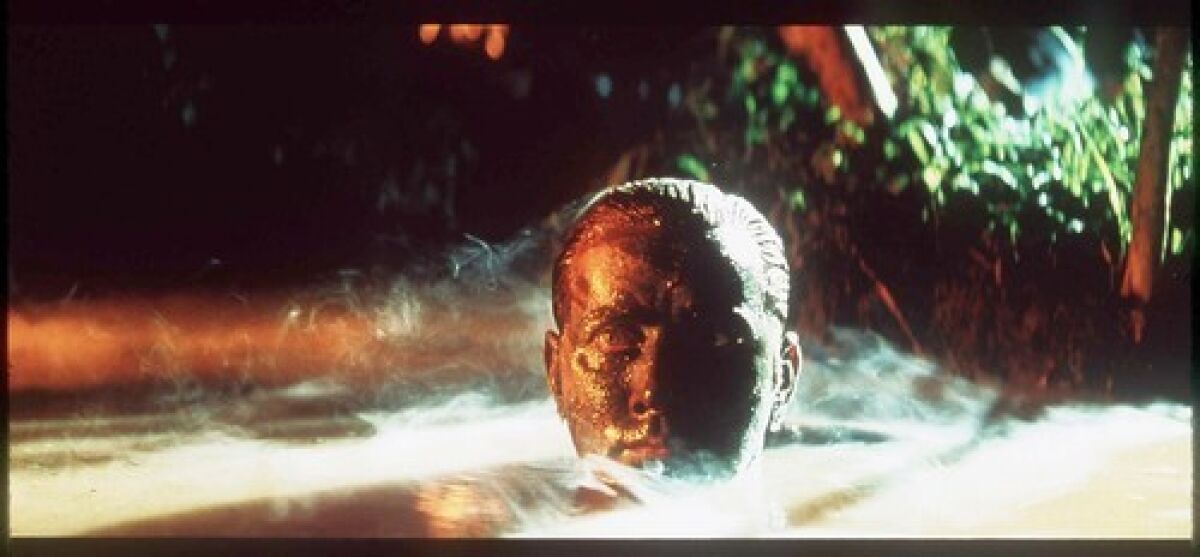Martin Sheen in the movie "Apocalypse Now."