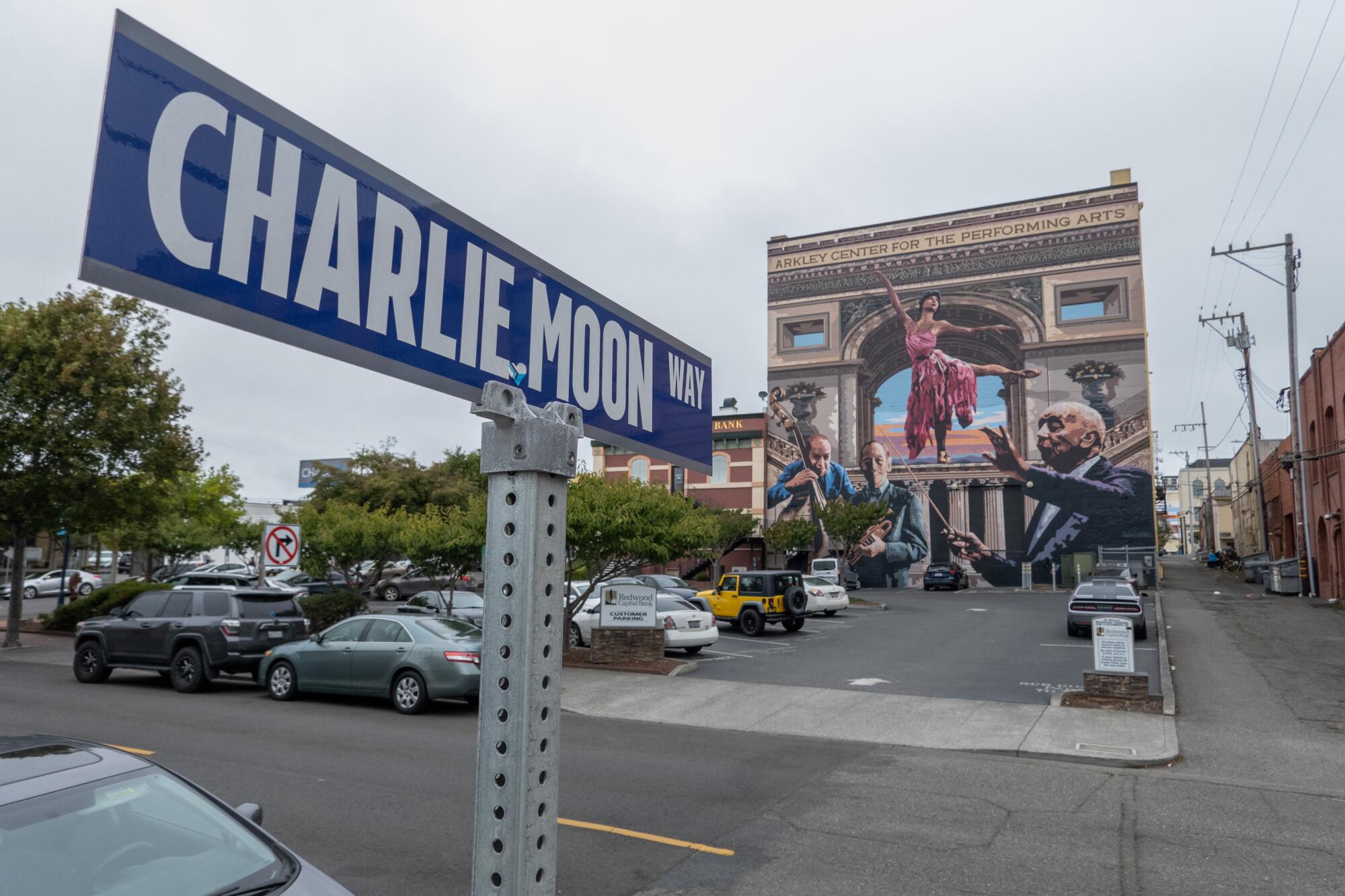 Charlie Moon Way in Eureka, Calif.