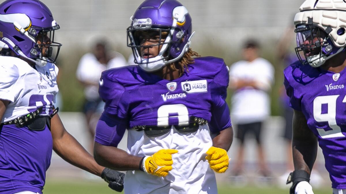 Cine it all: Vikings safety keeping perspective in 1st camp