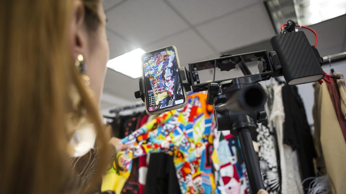 ShopShops hosts about 80 livestreams a month, primarily from boutiques in New York, Miami and Los Angeles.