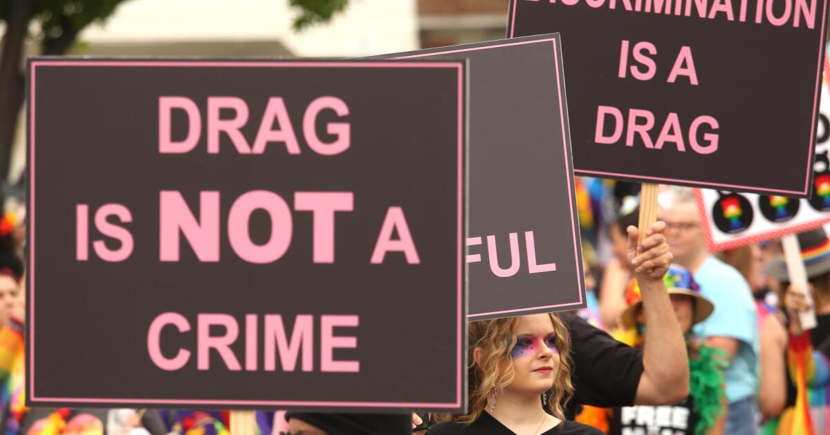 My 12-year-old trans friend came to my drag pageant. But for her ...