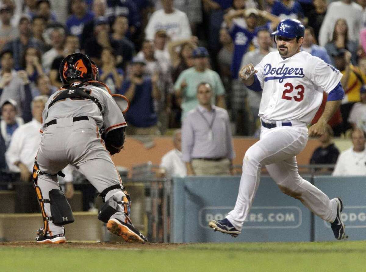Adrian Gonzalez and the Dodgers will be on Time Warner Cable after next season.