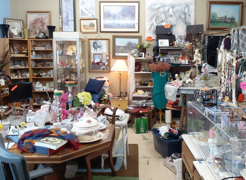 The Ramona Valley Humane Society General Store at 801B Eighth St. accepts donations from 10:30 a.m. to 4:30 p.m. Monday through Wednesday.