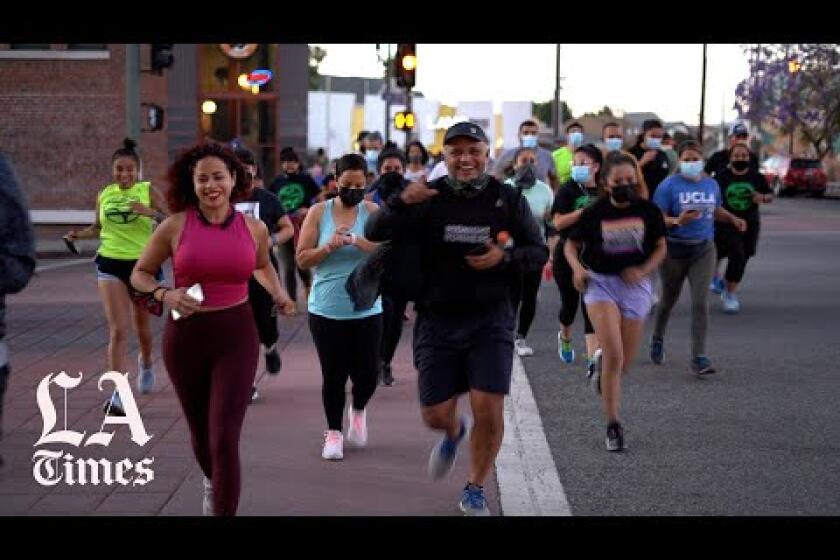 A post-pandemic reunion for Boyle Heights runners group 