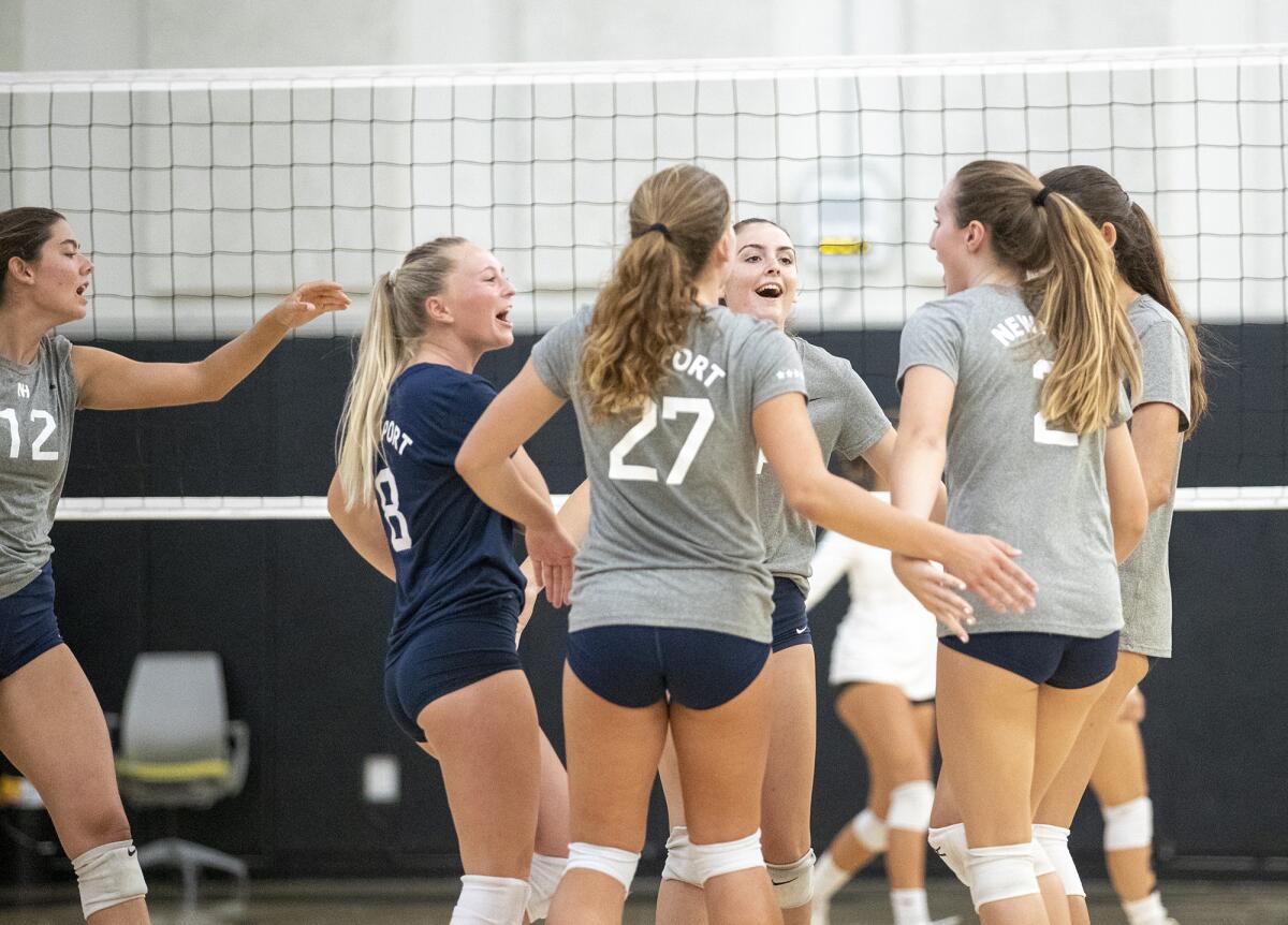 Newport Harbor girls' volleyball continues hot start with win at