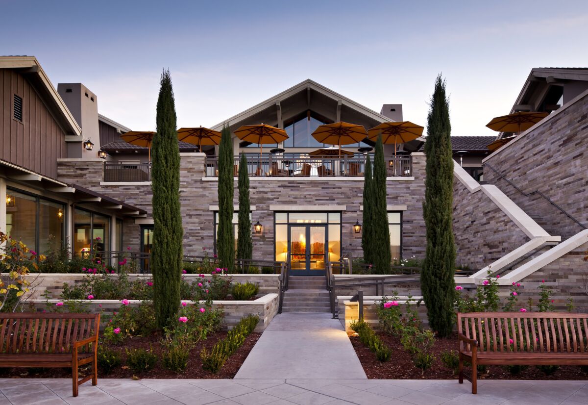 Rosewood Sand Hill in Menlo Park tied for 37th place among the 100 best hotels in the world. (Rosewood Hotels & Resorts)