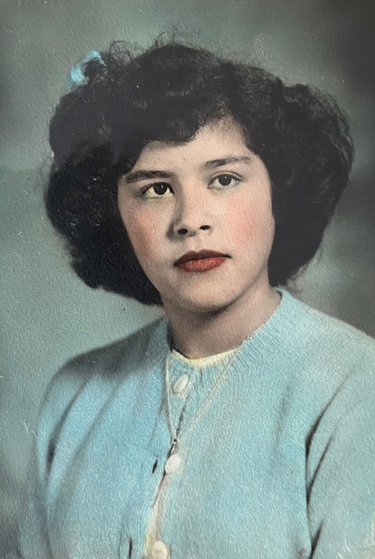 Matilda Rodriguez of National City, seen here in the 1930s 