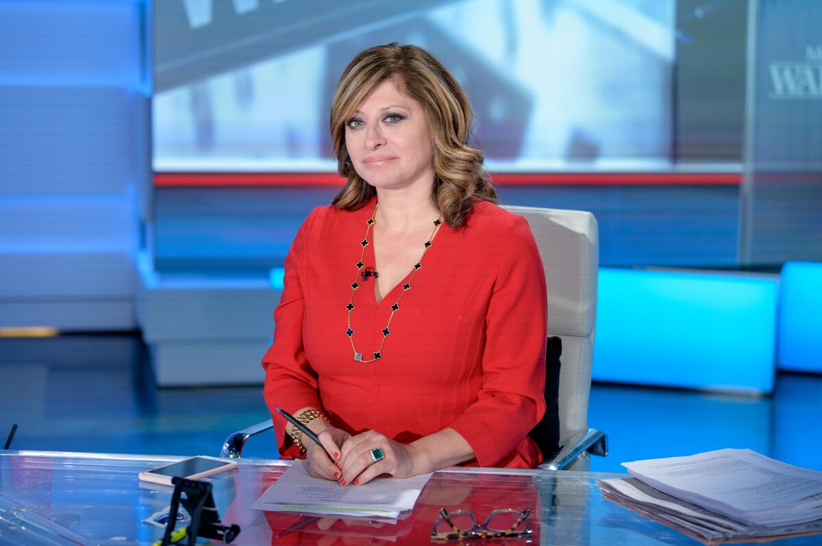 Fox News host Maria Bartiromo. 