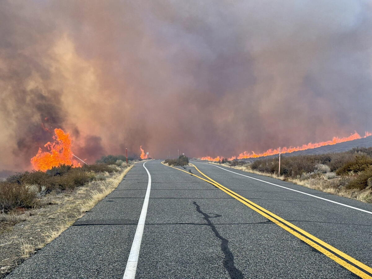 California Calfire California's Pack fire burns homes as storm rolls into region - Los ...