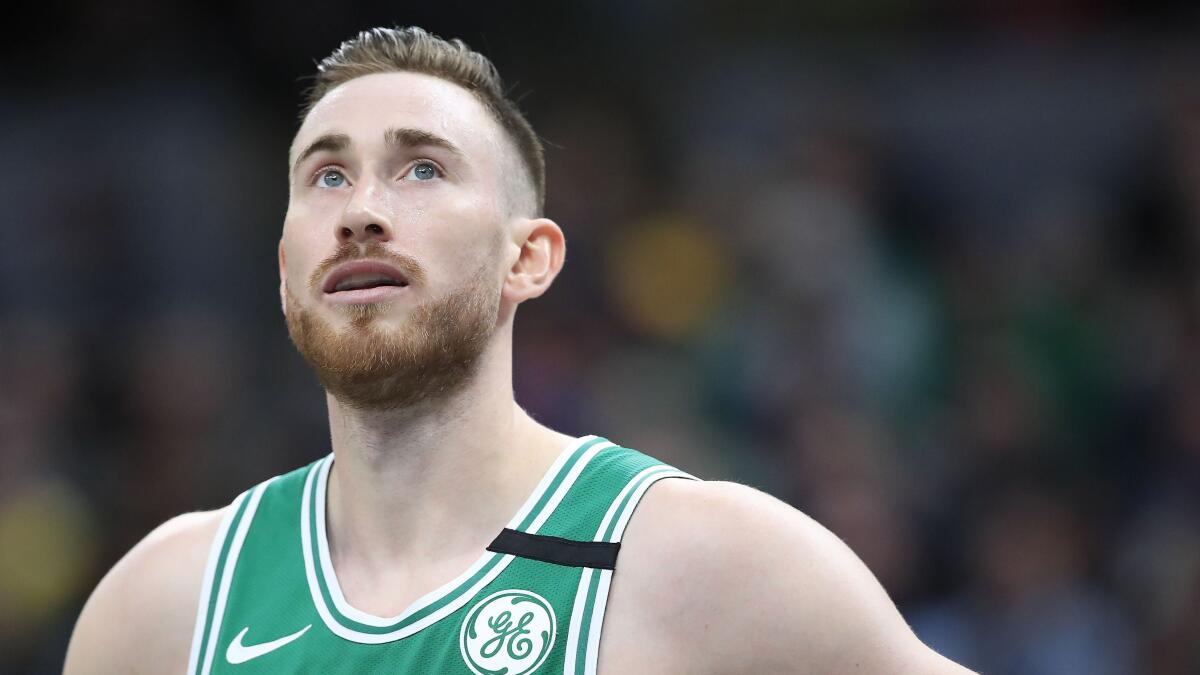 Column: Gordon Hayward stays in touch via video games - Los Angeles Times