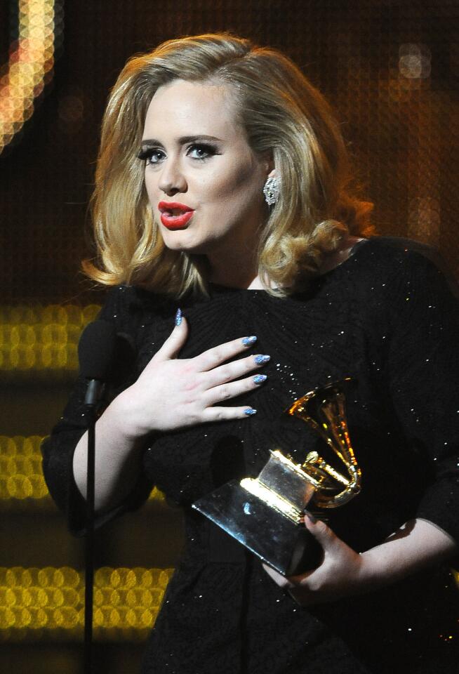 Adele thanks the right people