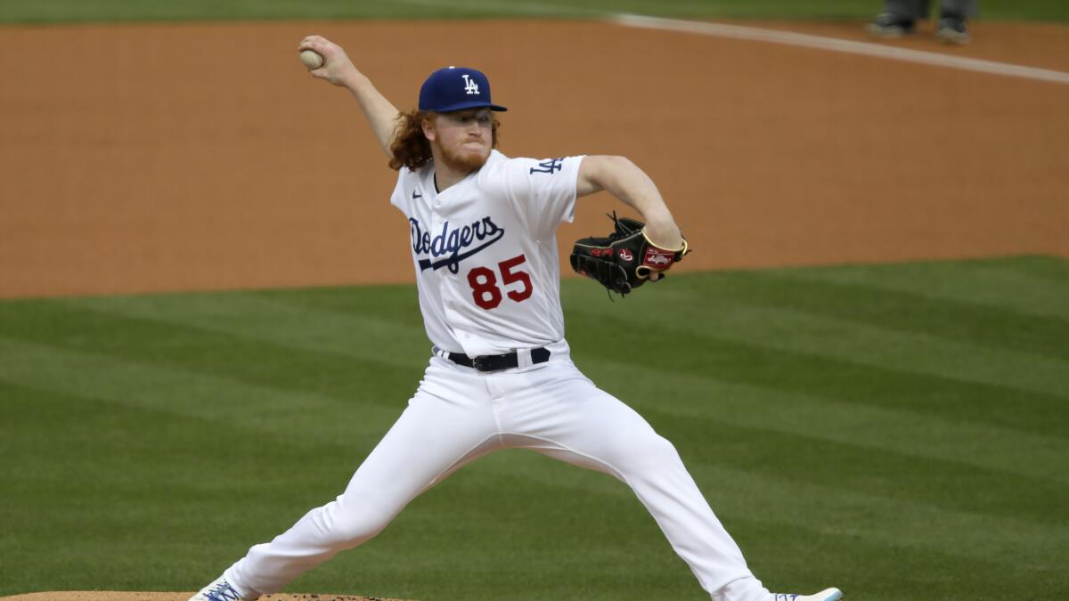 Dustin May Threw One of the Filthiest Pitches You'll Ever See