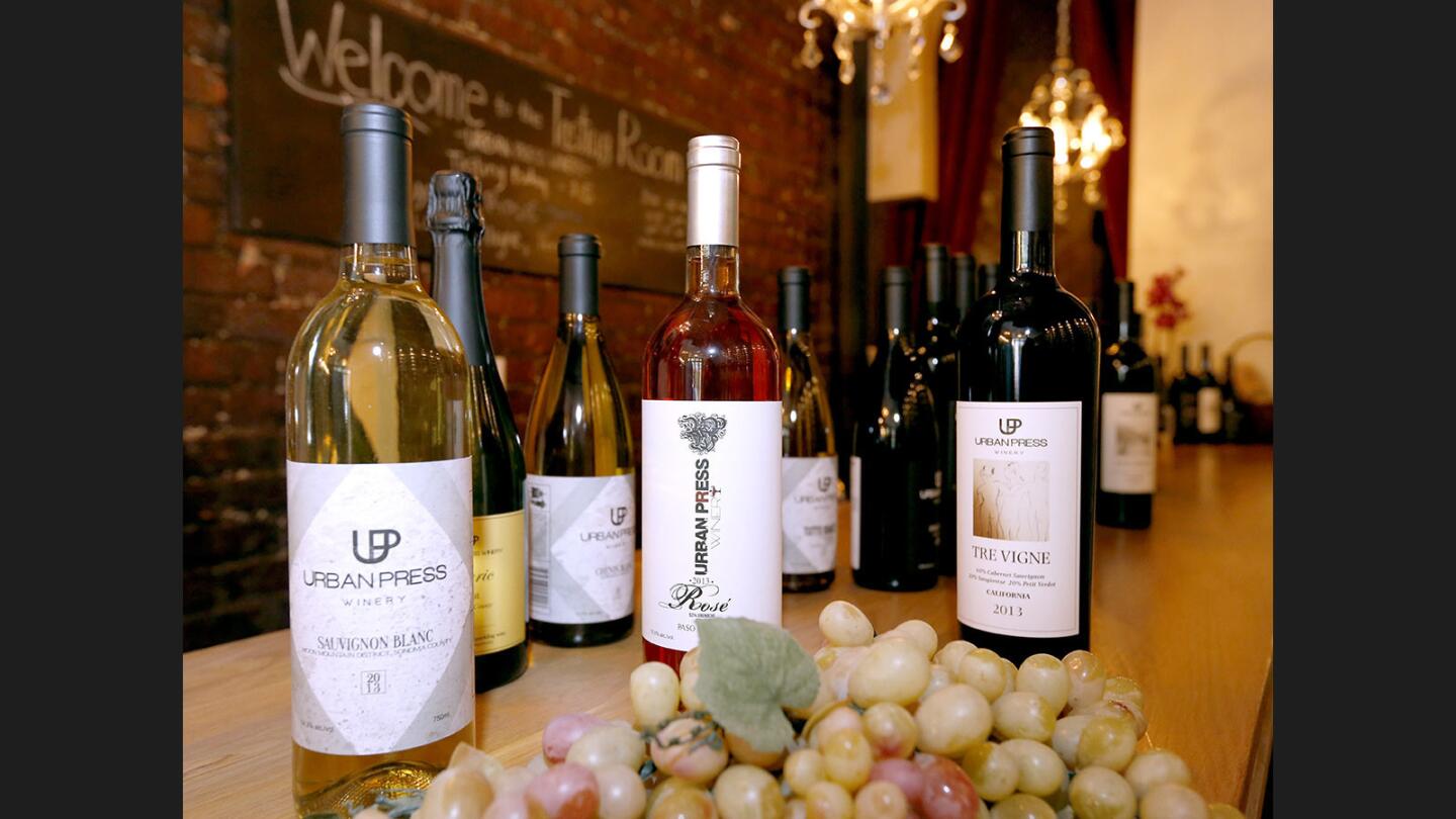 Photo Gallery: Urban Press Winery nestled and growing in downtown Burbank