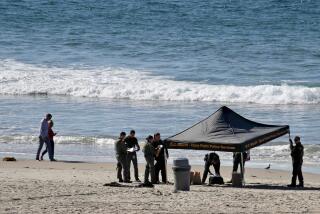 DANA POINT CA FEBRUARY 4, 2022 - A death investigation is underway after a man and woman were found unresponsive at a beach in Dana Point early Friday, February 4, 2022, officials said. Deputies from the Orange County Sheriff's Department responded to Salt Creek Beach about 6:50 a.m. and found the two people, described only as a man and woman. They were confirmed dead at the scene. (Irfan Khan / Los Angeles Times)