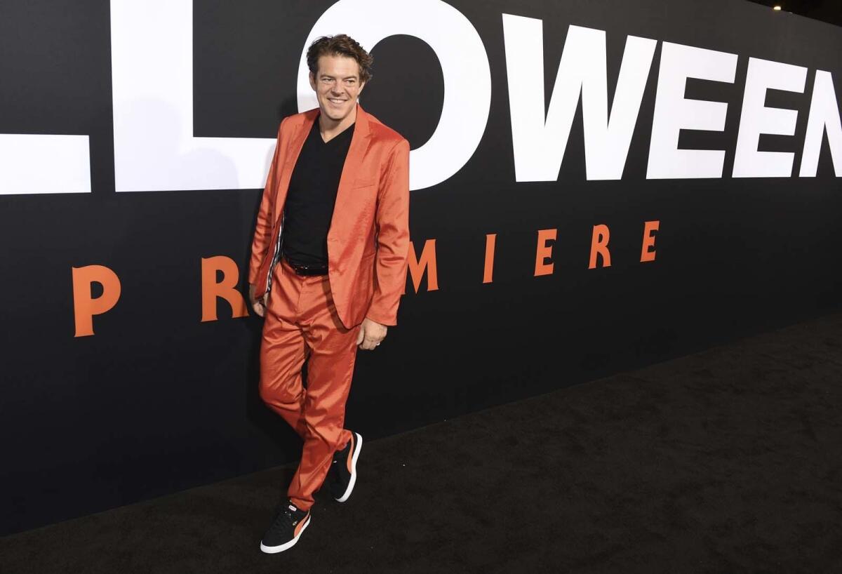 "Halloween" producer Jason Blum at the film's Hollywood premiere on Wednesday.