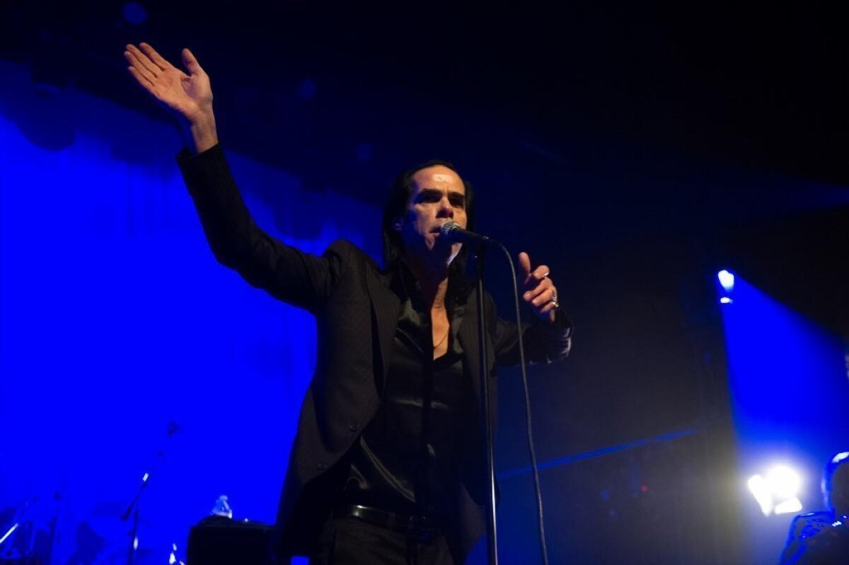 Nick Cave and his Bad Seeds were in top form at the Fonda.