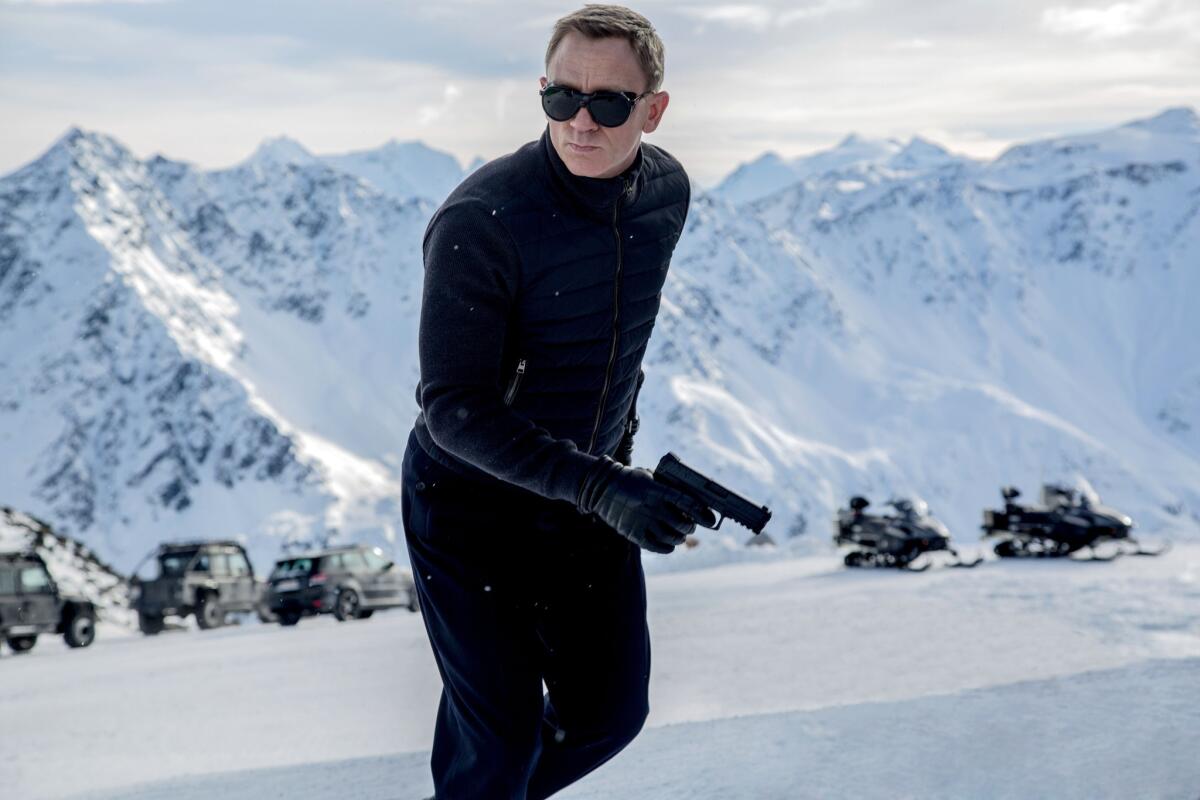 Daniel Craig reprises his role as James Bond in "Spectre."