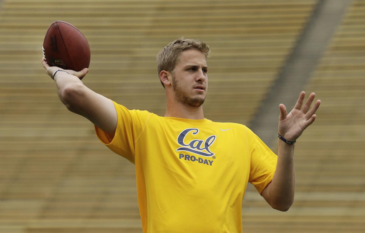 It looks like Jared Goff will be joining the Rams in Los Angeles.