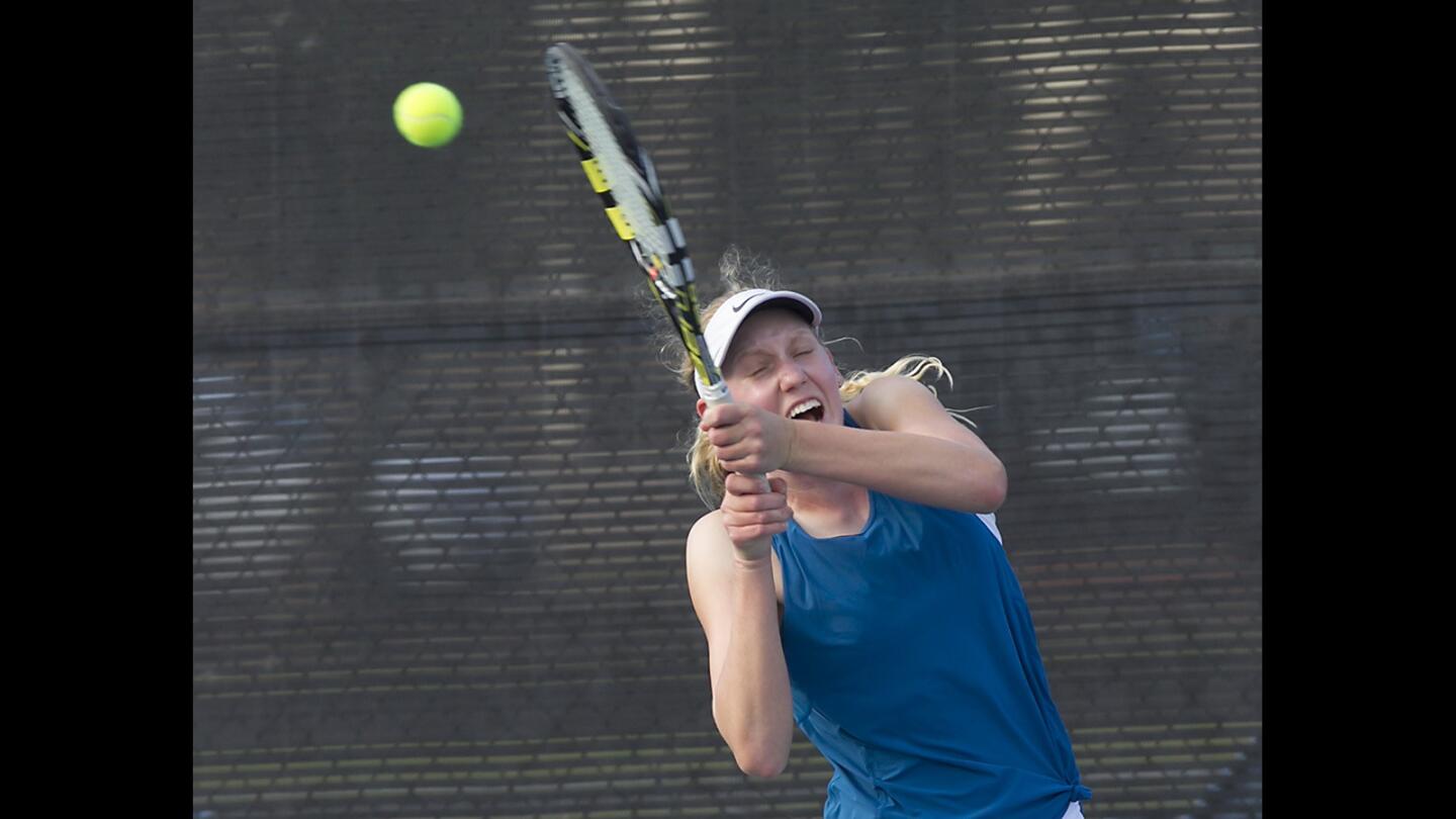 CDM Moves On Over San Marino in Girls Tennis