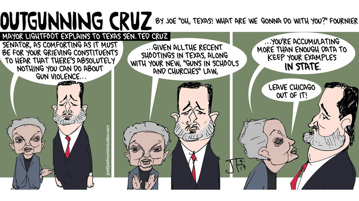Outgunning Cruz