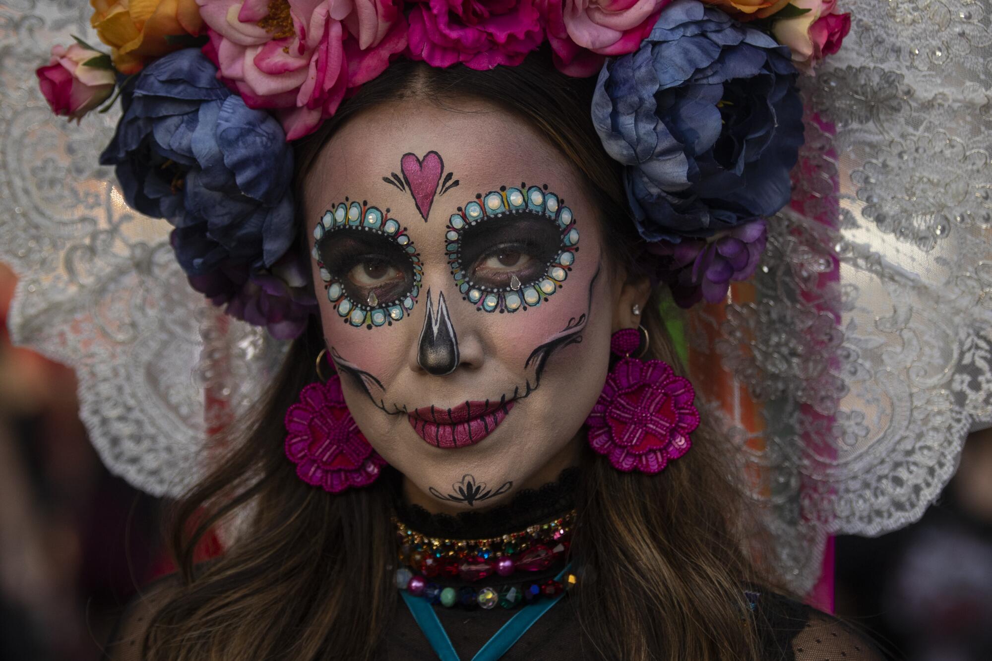 LOS ANGELES, CALIF. - NOVEMBER 02: Portrait of Lily Martinez, 42, during Hollywood Forever’s