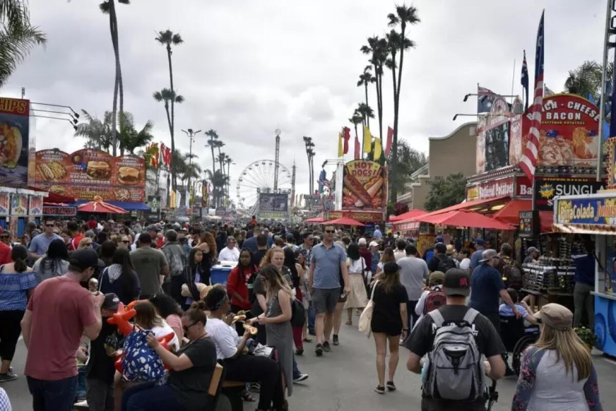 The San Diego County Fair in 2019