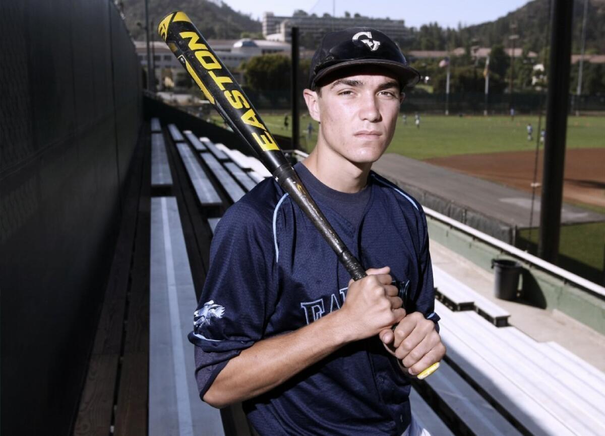 Crescenta Valley High's Ted Boeke is the All-Area Baseball Player of the Year.