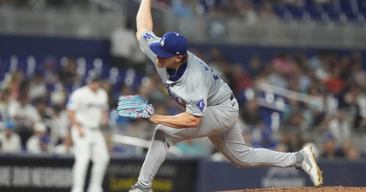 Es “poco probable” que Gavin Stone regrese a los Dodgers mientras Landon Knack se suma al caso para el puesto de postemporada