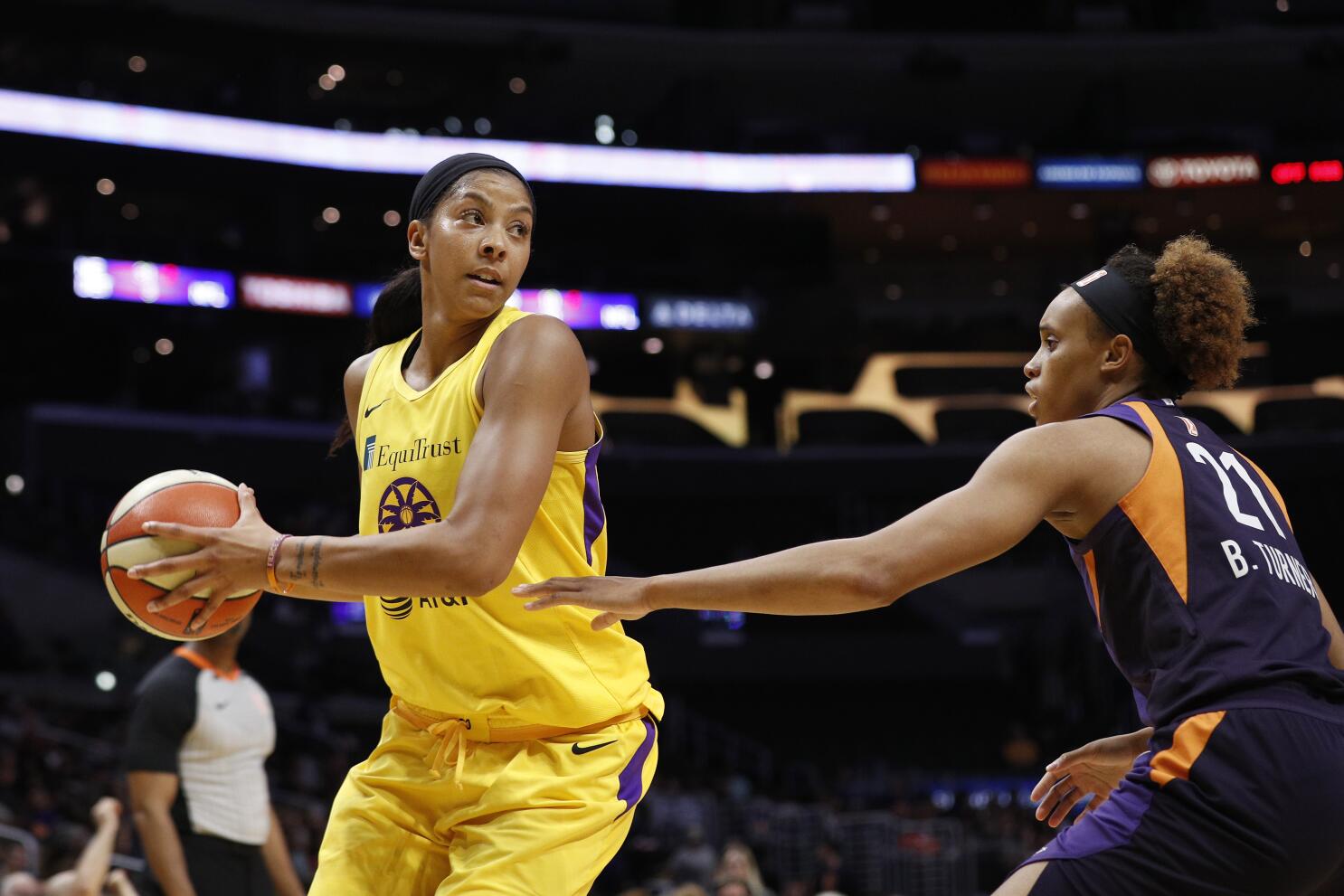 WNBA - Candace Parker has passed Lisa Leslie for 3rd on