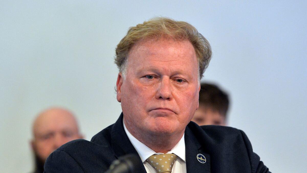 Kentucky GOP state Rep. Dan Johnson discusses sexual assault allegations against him on Dec. 12, a day before his death. The Bullitt County sheriff says he committed suicide.