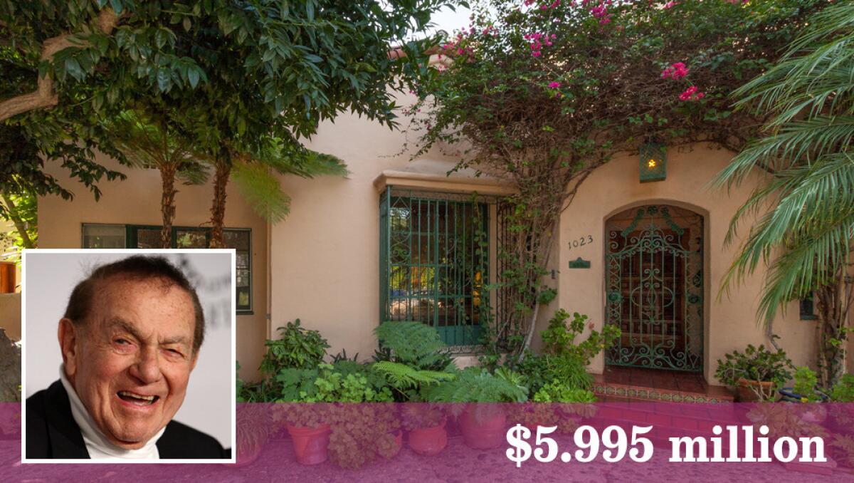 The Beverly Hills home of the late actor and comedian Jack Carter has come on the market for the first time in 40 years.