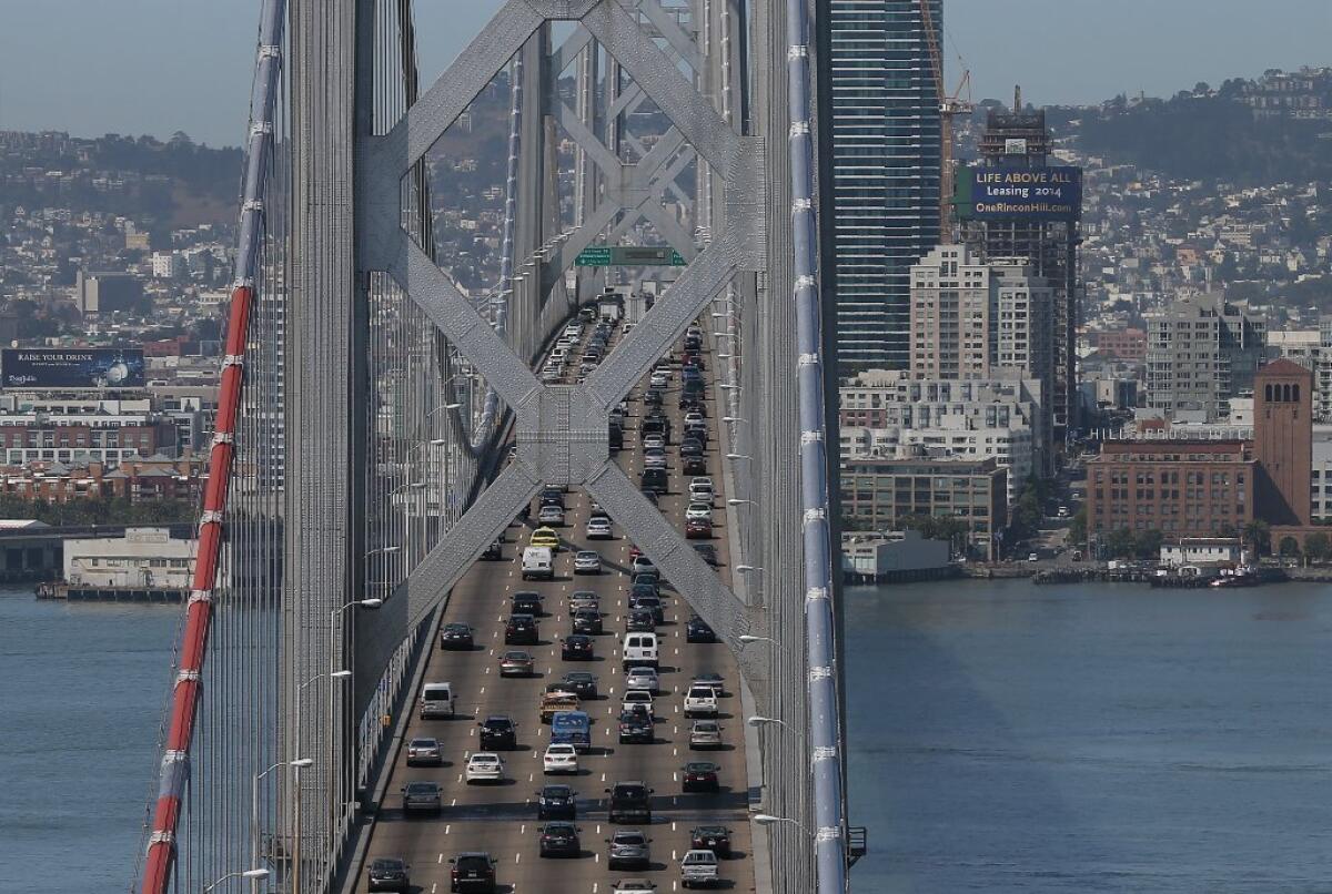 The current San Francisco-Oakland Bay Bridge is being replaced, but safety questions have been raised about the new structure.