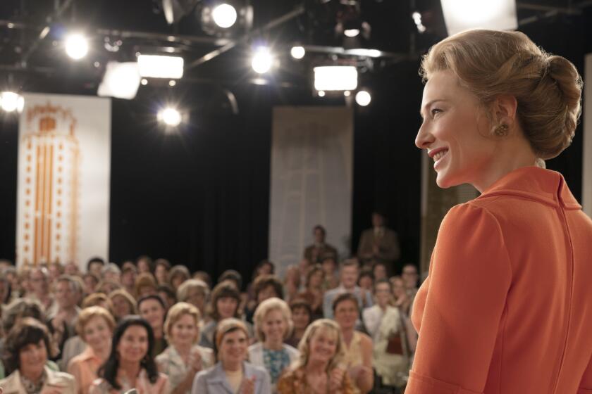 EXCLUSIVE: From MRS. AMERICA on FX -- "Gloria" --Episode 2 (Airs April 15) Pictured: Cate Blanchett As Phyllis Schlafly in "Miss America." CR: Sabrina Lantos/FX