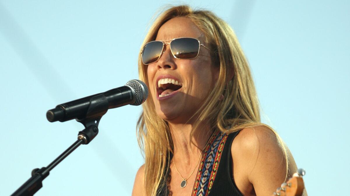 Sheryl Crow at the Stagecoach Country Music Festival in 2012