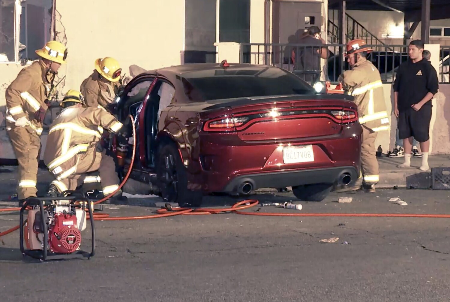 One dead, five injured in Pacoima collision