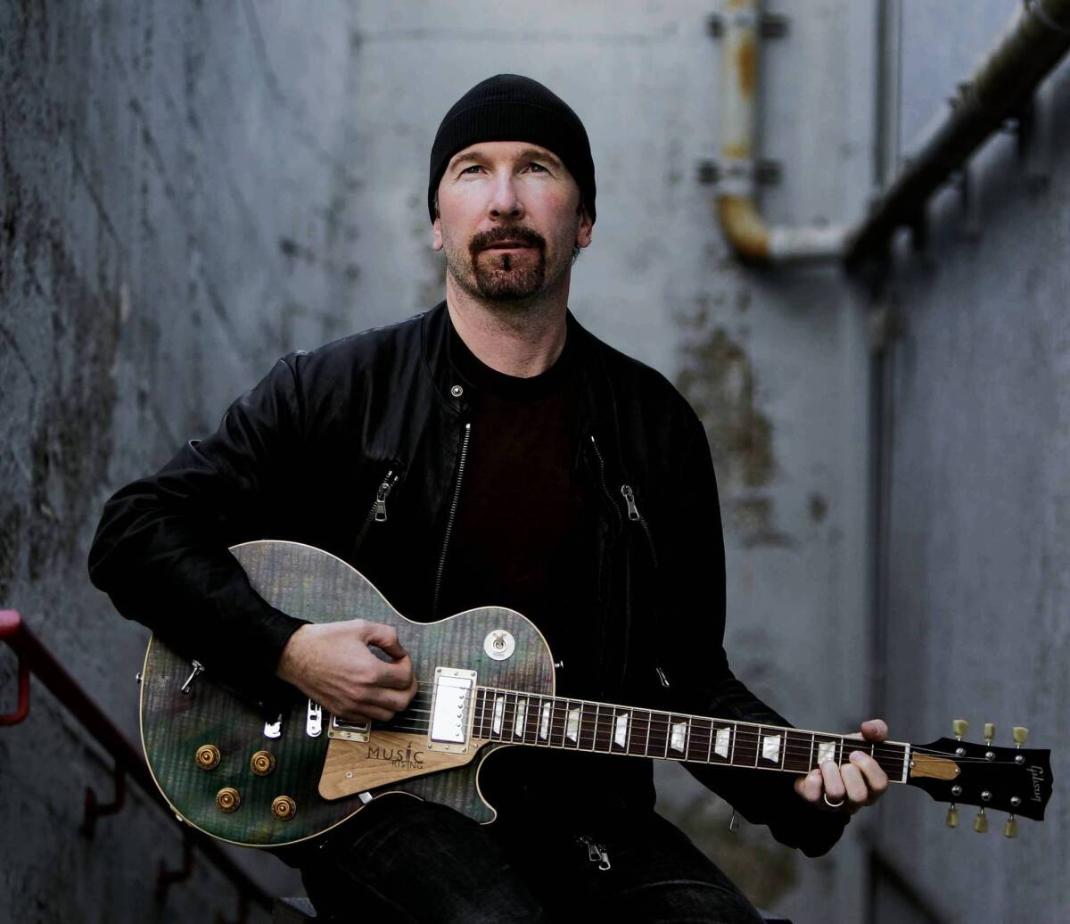 U2 guitarist the Edge, whose real name is David Evans, wants to build five mansions on a hill overlooking Malibu.