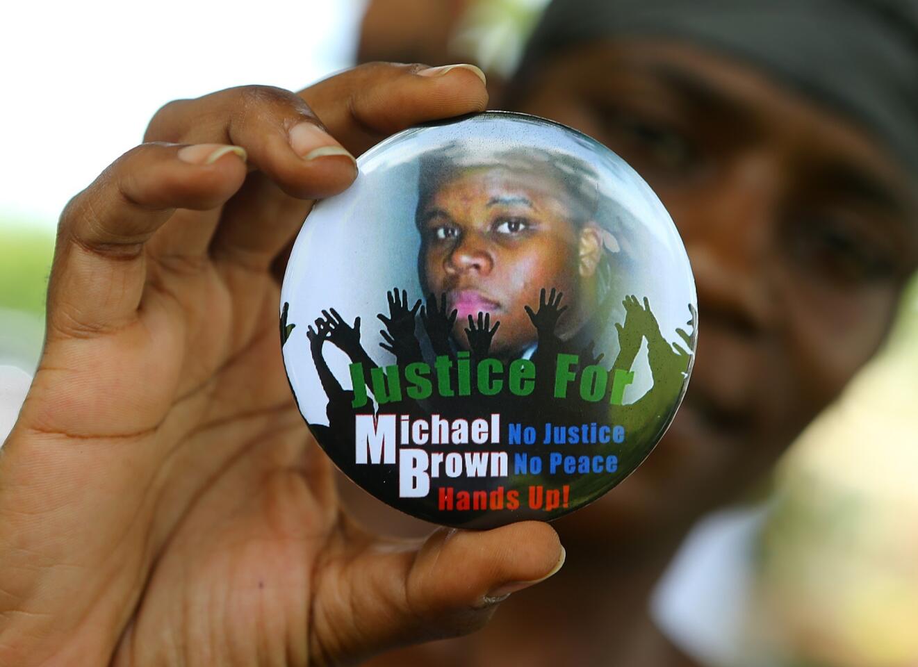 "Justice for Michael Brown"