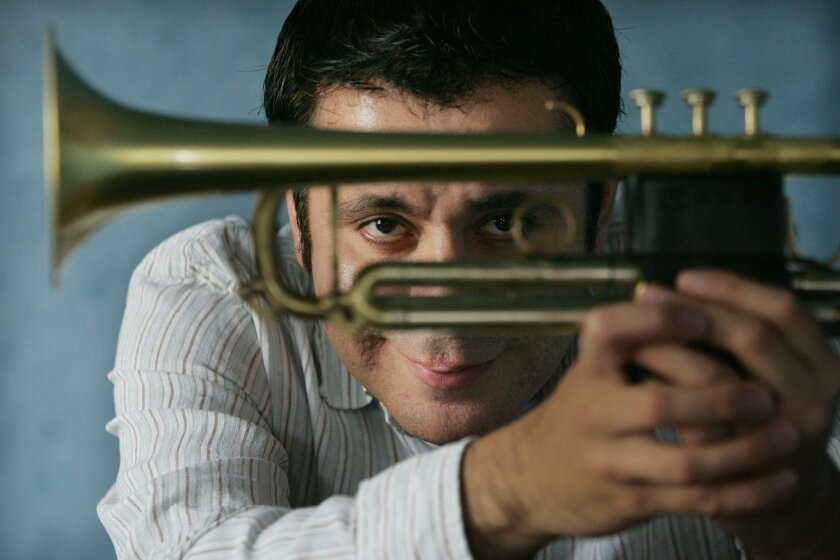 Jazz trumpet player Gilbert Castellanos