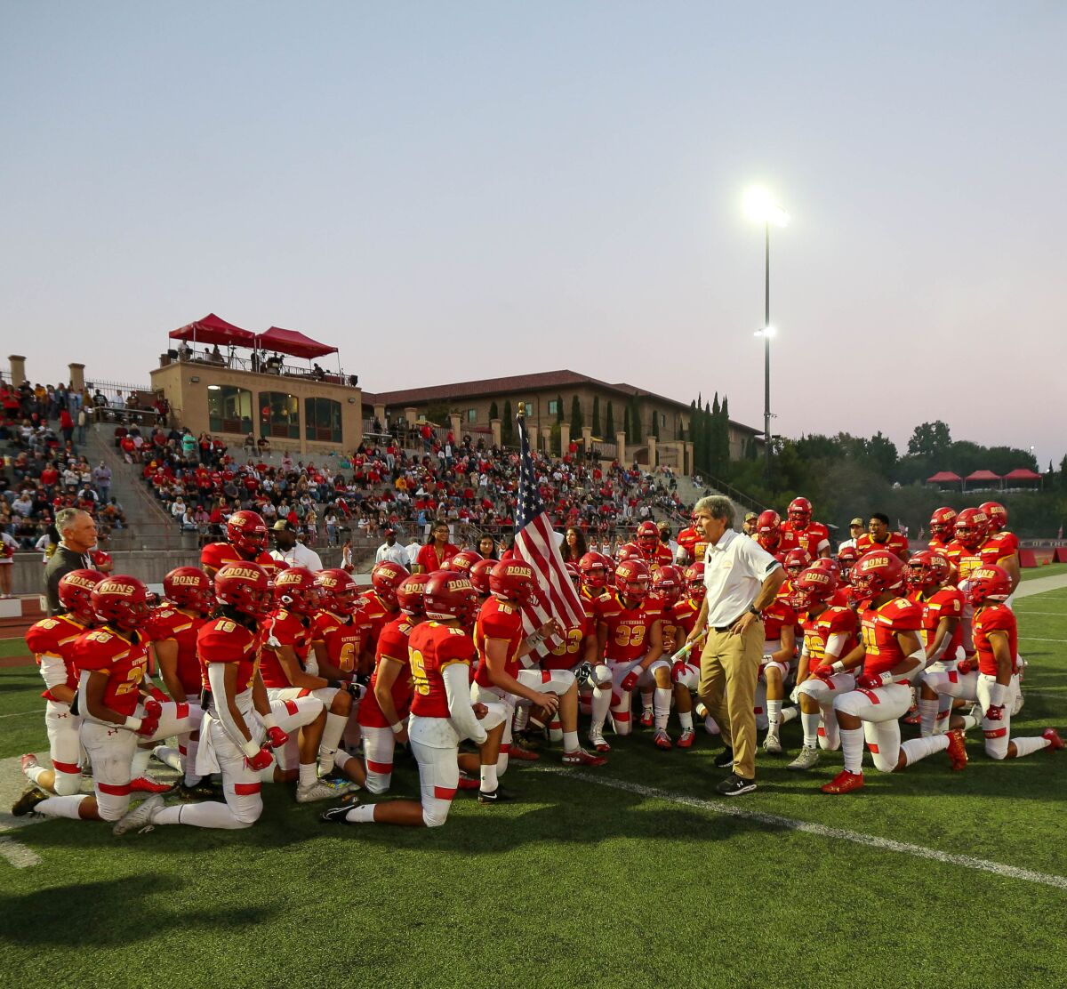 Coach Sean Doyle and Cathedral Catholic will be playing for the Open Division title Saturday night.