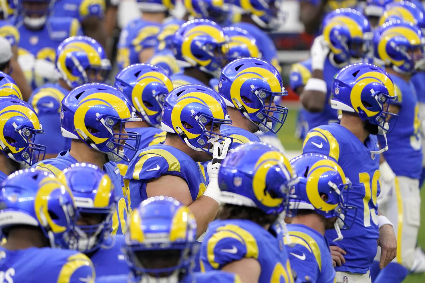 The Los Angeles Rams 2019 uniform schedule is released - Turf Show