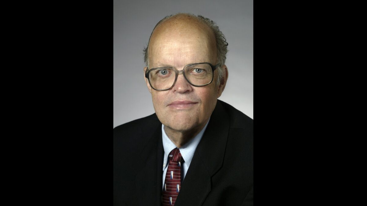 Jerry Hough, the Duke University professor criticized for an online post comparing blacks and Asians.
