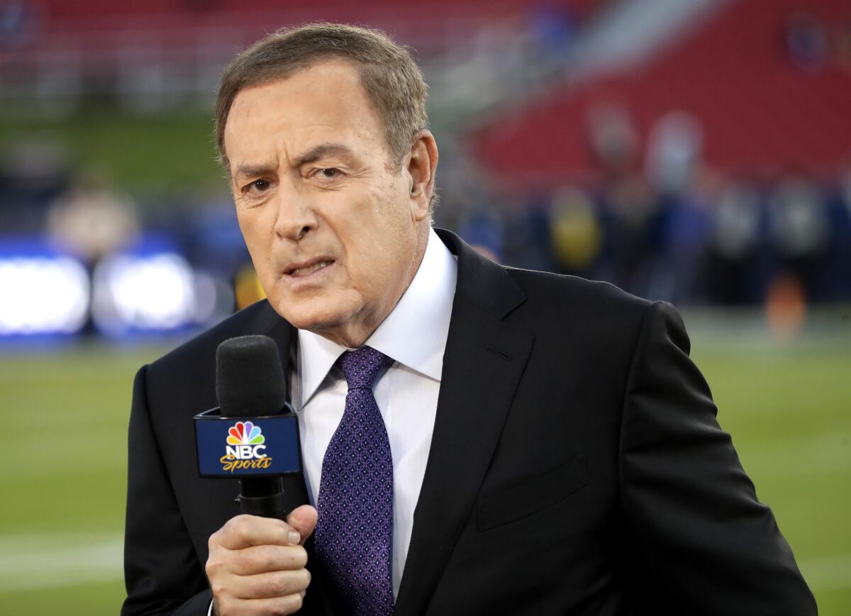 Al Michaels, longtime voice for NBC's NFL coverage, will be in the broadcast booth for Amazon's "Thursday Night Football."