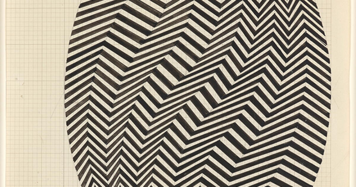 Bridget Riley Analysis Review: Bridget Riley's drawings are marvelous at the Hammer - Los ...