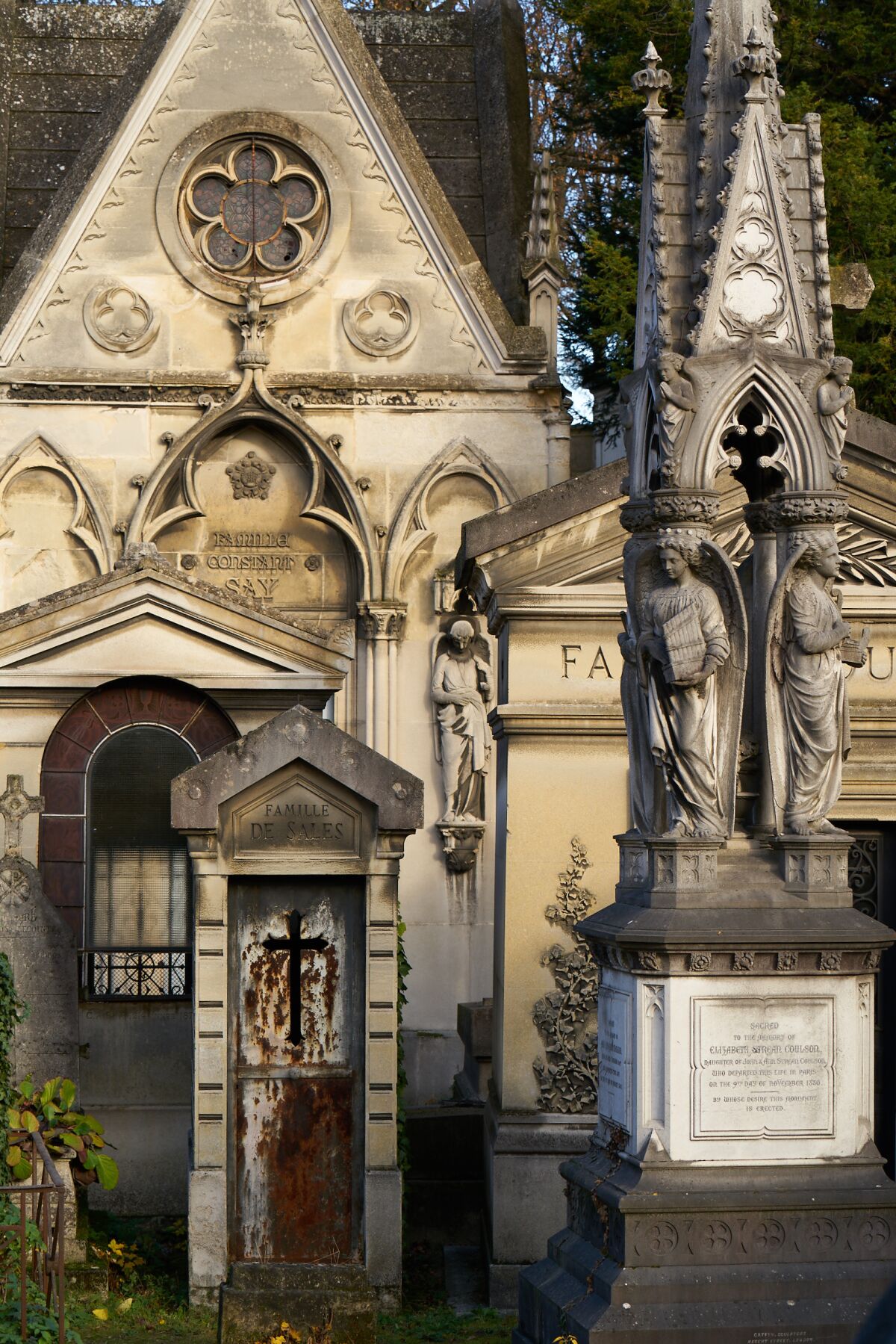 Père-Lachaise Cemetery, touted as the most visited cemetery in the world.