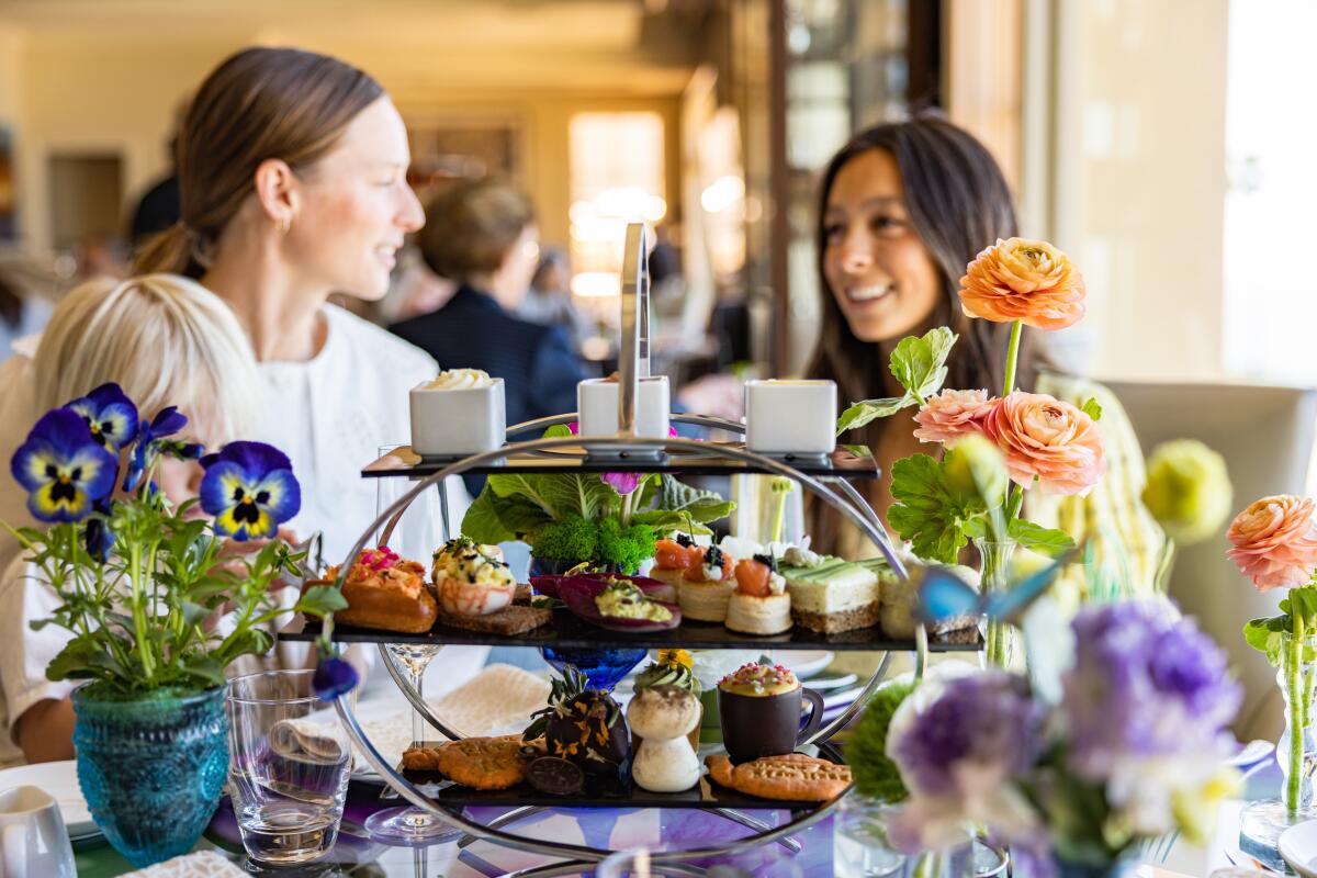 "Spring Par-Tea” at the Ritz-Carlton, Laguna Niguel.