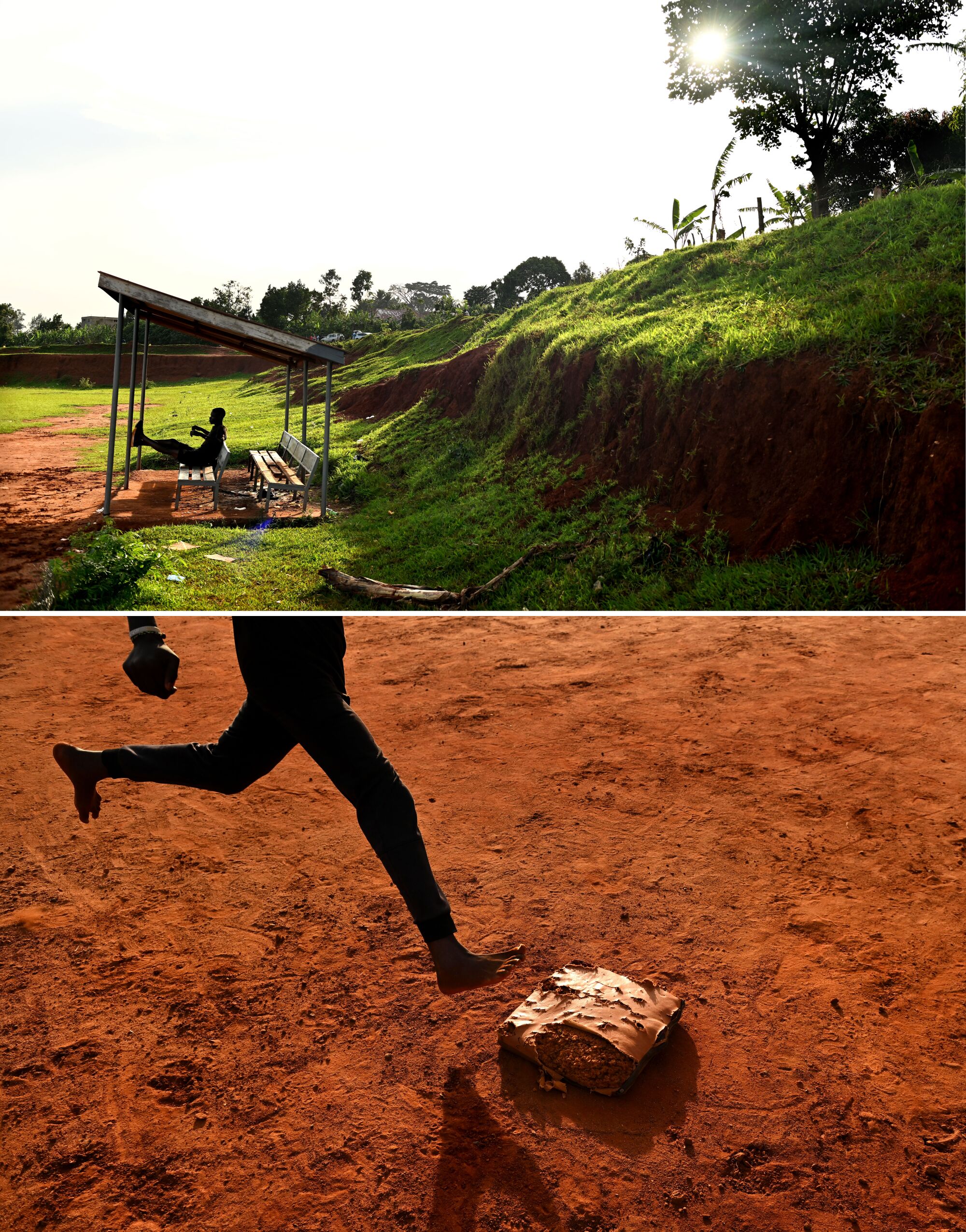 Limited resources are a huge problem for the estimated 2,500 people who play baseball in Uganda