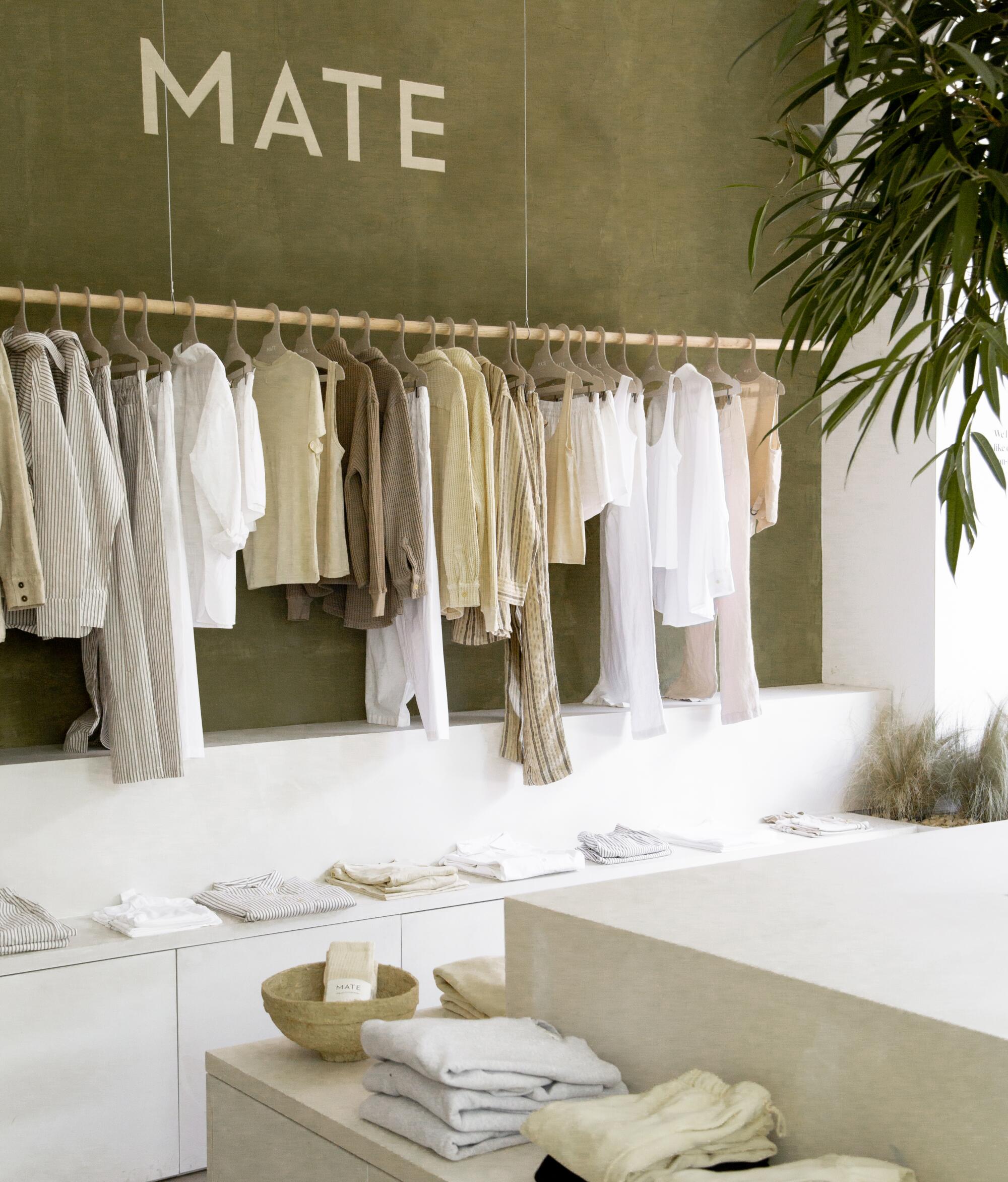 MATE the Label store at Platform in Culver City.