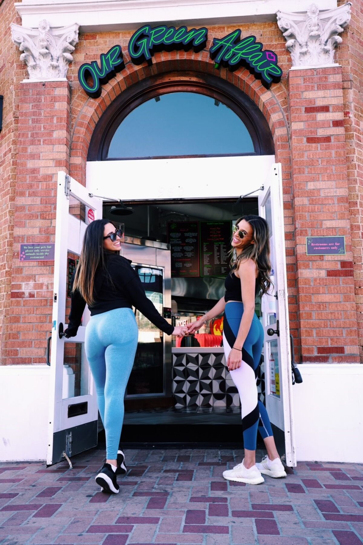 Sisters Jackie Gaistman (right) and Jeanette Gaistman (left) are the owners of Our Green Affair in Pacific Beach.